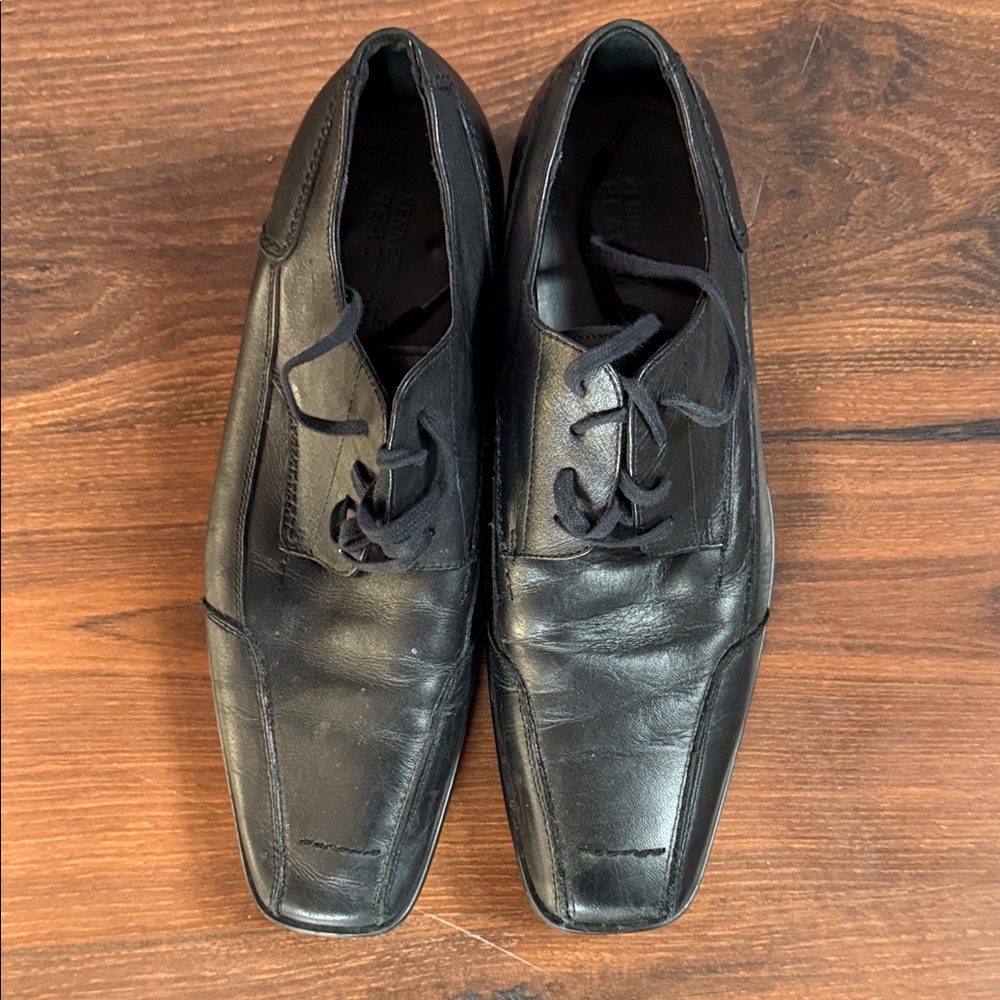 Black Leather Men's Dress Shoes